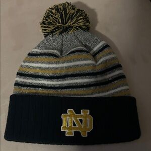 Notre Dame knit hat